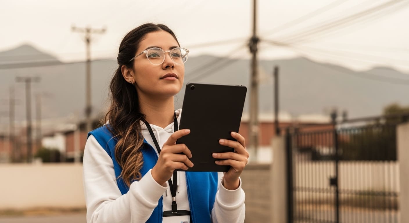 Colaboradora gestionando solicitudes